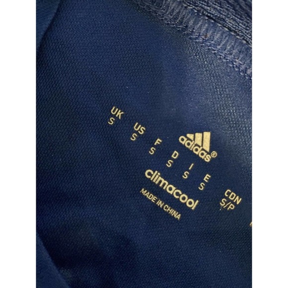 Manchester United Adidas Blue AON Jersey. Mens Size Small - Picture 3 of 3